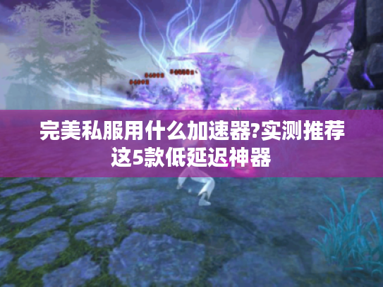 完美私服用什么加速器?实测推荐这5款低延迟神器