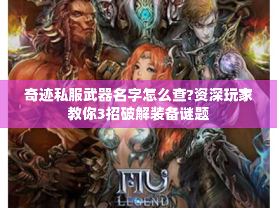 奇迹私服武器名字怎么查?资深玩家教你3招破解装备谜题