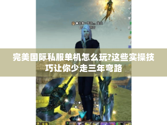 完美国际私服单机怎么玩?这些实操技巧让你少走三年弯路