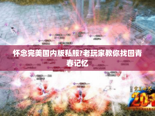 怀念完美国内版私服?老玩家教你找回青春记忆