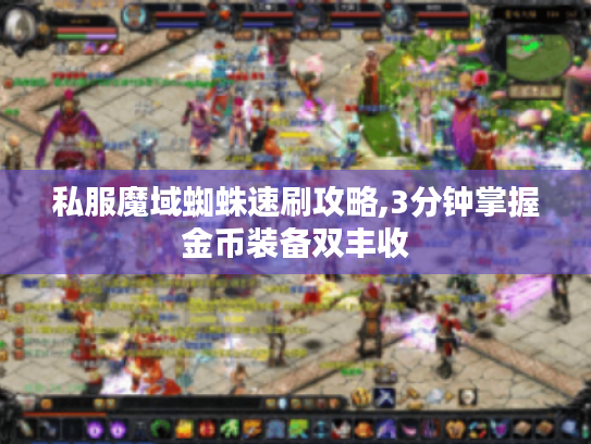 私服魔域蜘蛛速刷攻略,3分钟掌握金币装备双丰收 私服魔域蜘蛛速刷攻略,3分钟掌握金币装备双丰收
