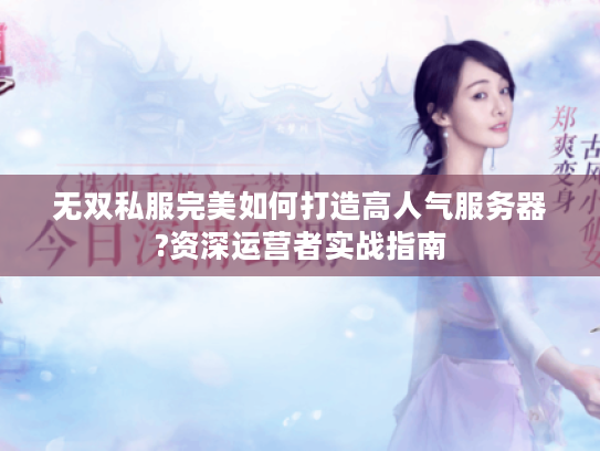 无双私服完美如何打造高人气服务器?资深运营者实战指南
