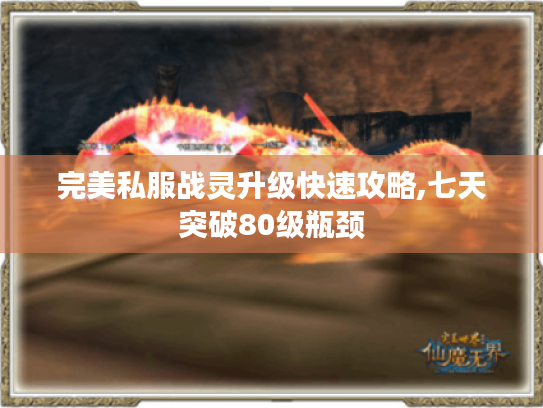 完美私服战灵升级快速攻略,七天突破80级瓶颈