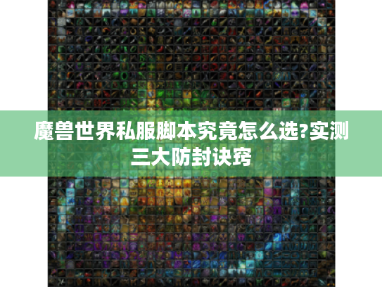 魔兽世界私服脚本究竟怎么选?实测三大防封诀窍