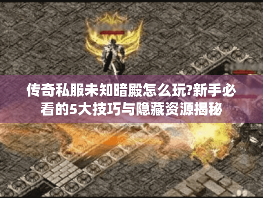 传奇私服未知暗殿怎么玩?新手必看的5大技巧与隐藏资源揭秘