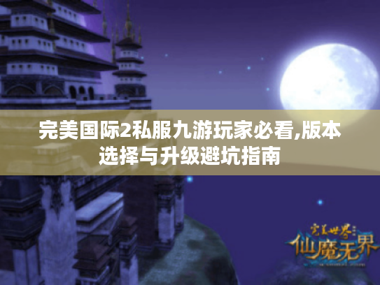 完美国际2私服九游玩家必看,版本选择与升级避坑指南