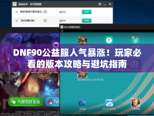 DNF90公益服人气暴涨！玩家必看的版本攻略与避坑指南