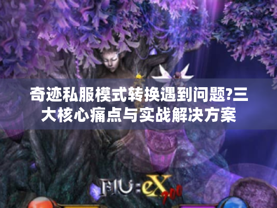 奇迹私服模式转换遇到问题?三大核心痛点与实战解决方案