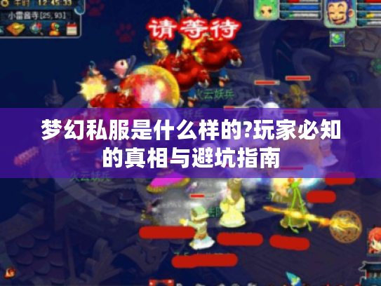 梦幻私服是什么样的?玩家必知的真相与避坑指南
