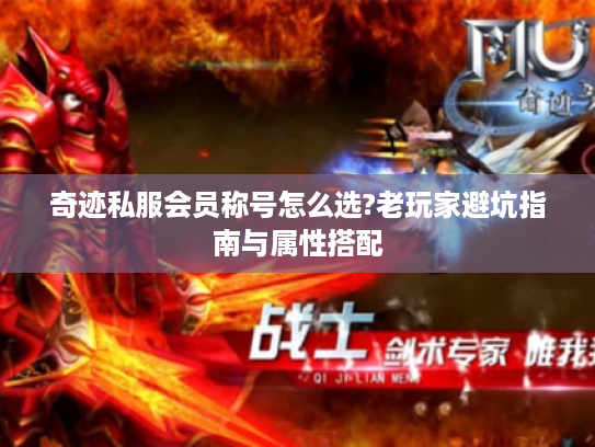 奇迹私服会员称号怎么选?老玩家避坑指南与属性搭配
