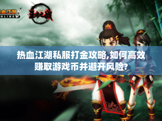 热血江湖私服打金攻略,如何高效赚取游戏币并避开风险?