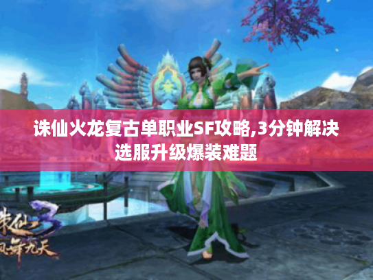 诛仙火龙复古单职业SF攻略,3分钟解决选服升级爆装难题