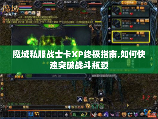 魔域私服战士卡XP终极指南,如何快速突破战斗瓶颈