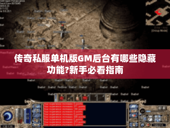传奇私服单机版GM后台有哪些隐藏功能?新手必看指南