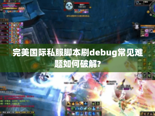 完美国际私服脚本刷debug常见难题如何破解?
