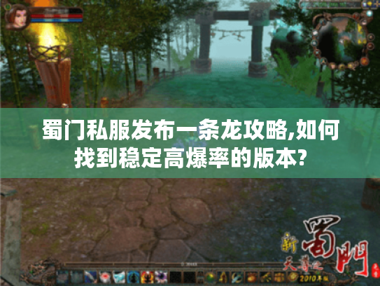 蜀门私服发布一条龙攻略,如何找到稳定高爆率的版本?