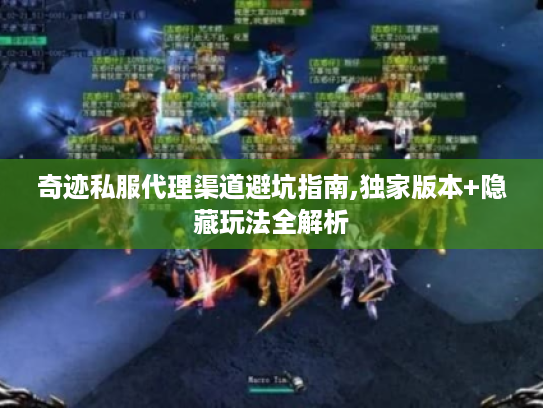 奇迹私服代理渠道避坑指南,独家版本+隐藏玩法全解析