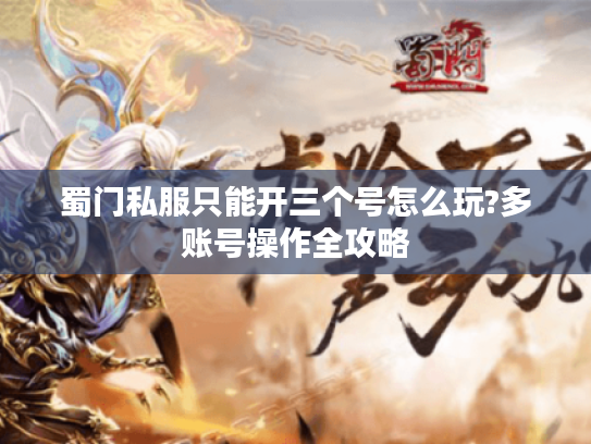 蜀门私服只能开三个号怎么玩?多账号操作全攻略