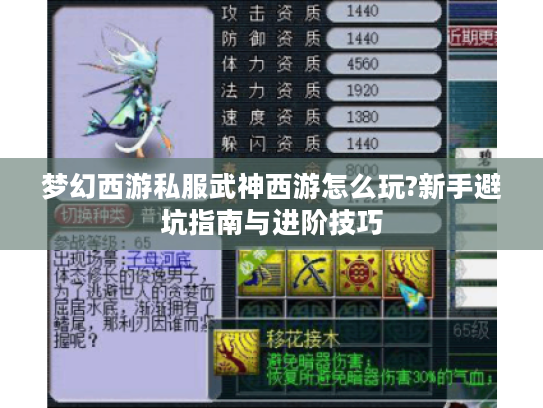 梦幻西游私服武神西游怎么玩?新手避坑指南与进阶技巧