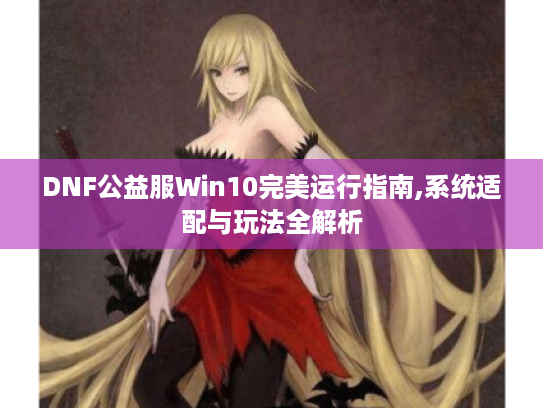 DNF公益服Win10完美运行指南,系统适配与玩法全解析