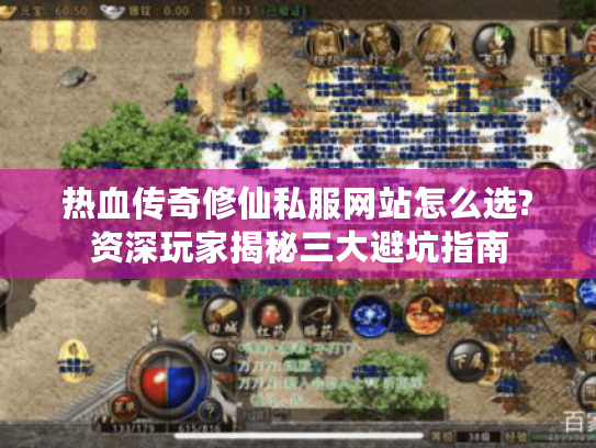 热血传奇修仙私服网站怎么选?资深玩家揭秘三大避坑指南