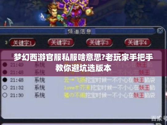 梦幻西游官服私服啥意思?老玩家手把手教你避坑选版本