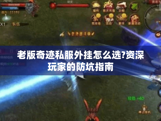 老版奇迹私服外挂怎么选?资深玩家的防坑指南