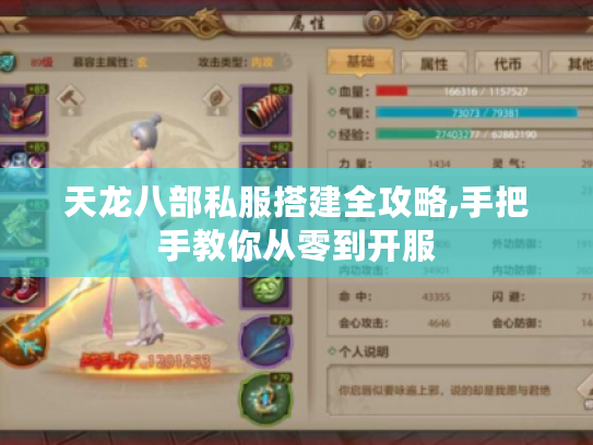 天龙八部私服搭建全攻略,手把手教你从零到开服