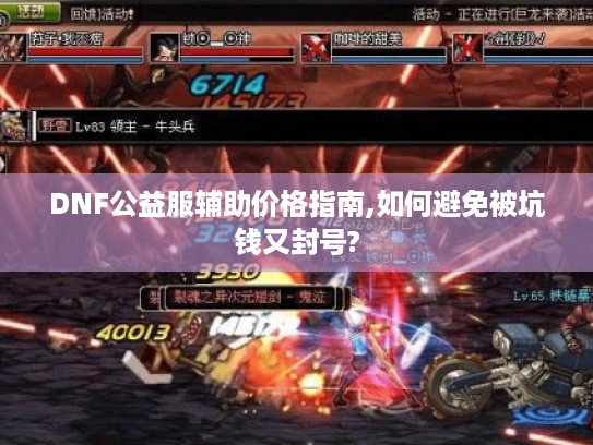 DNF公益服辅助价格指南,如何避免被坑钱又封号?