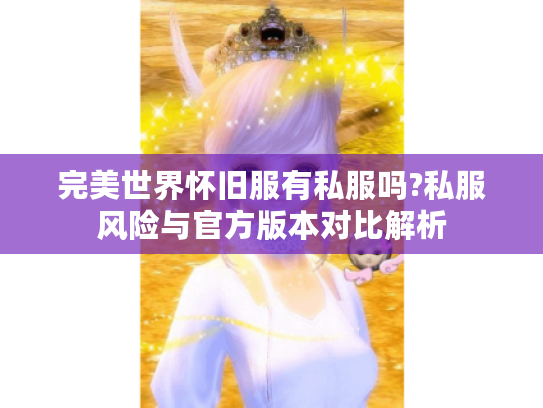 完美世界怀旧服有私服吗?私服风险与官方版本对比解析