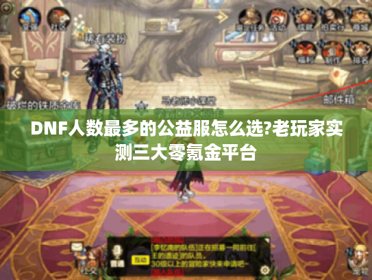 DNF人数最多的公益服怎么选?老玩家实测三大零氪金平台