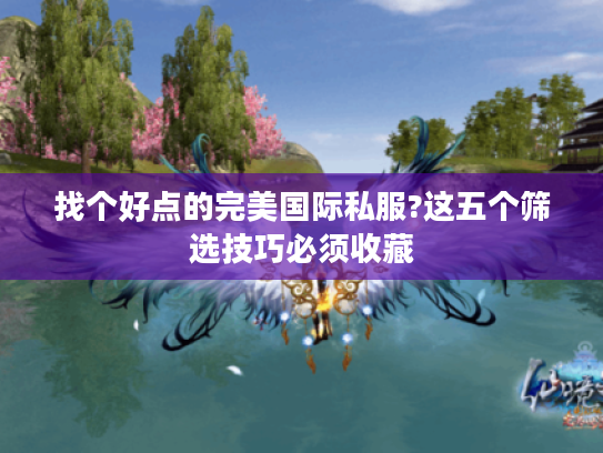 找个好点的完美国际私服?这五个筛选技巧必须收藏