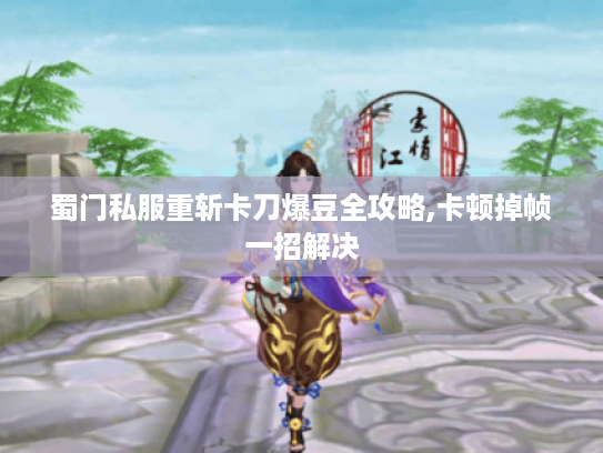 蜀门私服重斩卡刀爆豆全攻略,卡顿掉帧一招解决