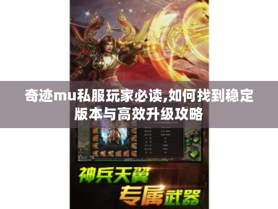 奇迹mu私服玩家必读,如何找到稳定版本与高效升级攻略