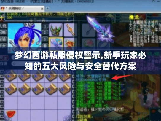 梦幻西游私服侵权警示,新手玩家必知的五大风险与安全替代方案
