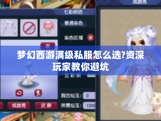 梦幻西游满级私服怎么选?资深玩家教你避坑