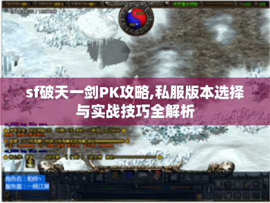 sf破天一剑PK攻略,私服版本选择与实战技巧全解析