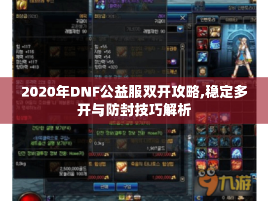 2020年DNF公益服双开攻略,稳定多开与防封技巧解析