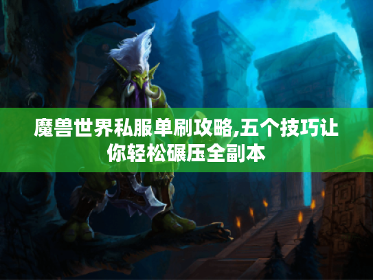 魔兽世界私服单刷攻略,五个技巧让你轻松碾压全副本 魔兽世界私服单刷攻略,五个技巧让你轻松碾压全副本