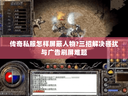 传奇私服怎样屏蔽人物?三招解决骚扰与广告刷屏难题