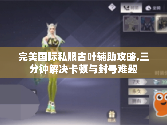 完美国际私服古叶辅助攻略,三分钟解决卡顿与封号难题