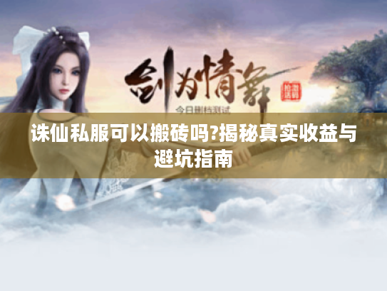 诛仙私服可以搬砖吗?揭秘真实收益与避坑指南