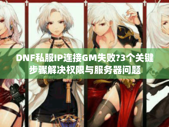 DNF私服IP连接GM失败?3个关键步骤解决权限与服务器问题