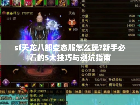 sf天龙八部变态服怎么玩?新手必看的5大技巧与避坑指南