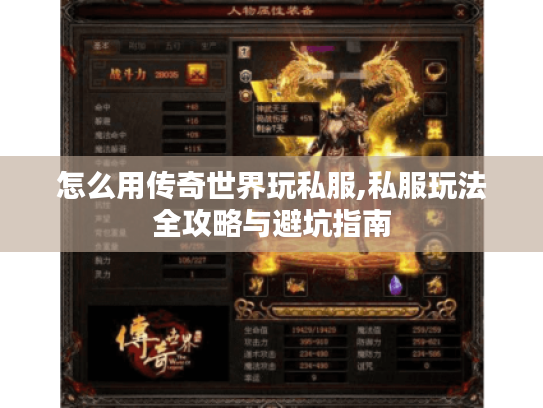 怎么用传奇世界玩私服,私服玩法全攻略与避坑指南