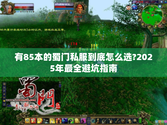 有85本的蜀门私服到底怎么选?2025年最全避坑指南