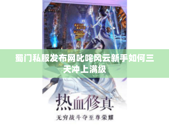 蜀门私服发布网叱咤风云新手如何三天冲上满级 蜀门私服发布网叱咤风云新手如何三天冲上满级