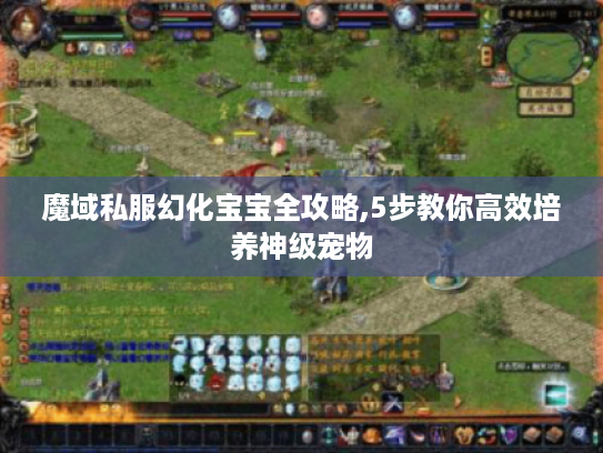魔域私服幻化宝宝全攻略,5步教你高效培养神级宠物