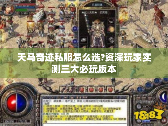 天马奇迹私服怎么选?资深玩家实测三大必玩版本