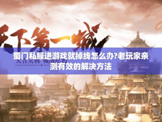 蜀门私服进游戏就掉线怎么办?老玩家亲测有效的解决方法